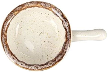 Porland Seasons Servierschale für Dip Rund aus Porzellan Beiges Porland Seasons Servierschale für Dip Rund aus Porzellan Beiges