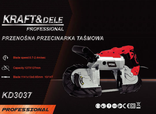 Kraft & Dele Handheld Band Saw with Power 1.9kW