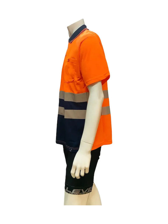 Мъжка Работна Тениска Cn Club Nautico Working Line Shirt *0668420-l 10-502 Рефлективна Дишаща Оранжева Мъжка Работна Тениска Cn Club Nautico Working Line Shirt *0668420-l 10-502 Рефлективна Дишаща Оранжева
