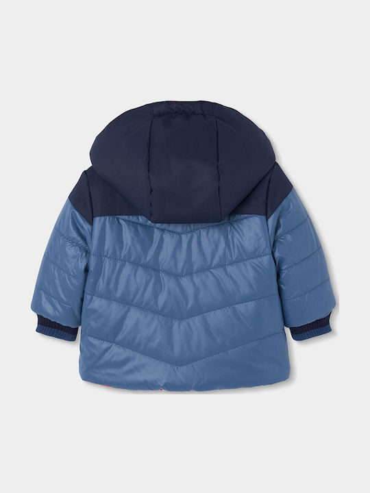 Kinderjacken & Winterjacken Lässig Kurze Beidseitig Blaue
