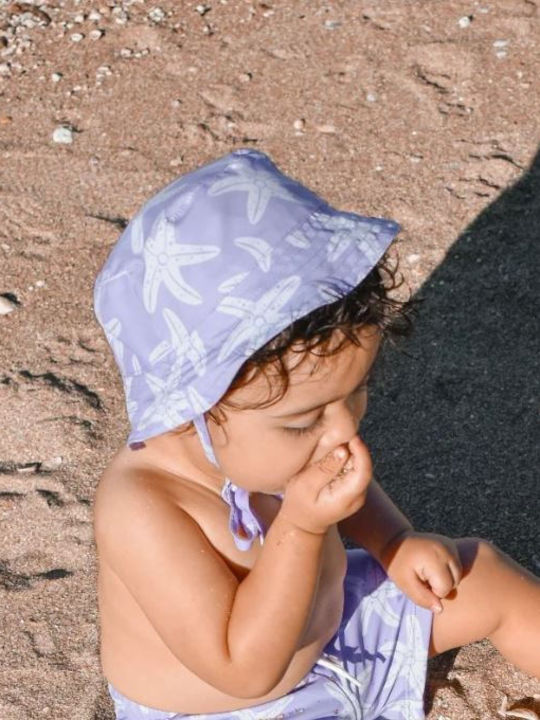 Swim Essentials Παιδικό Καπέλο Αντηλιακό Λιλά Swim Essentials Παιδικό Καπέλο Αντηλιακό Λιλά