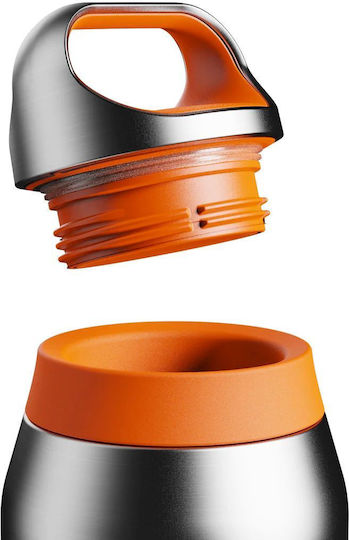 Ion8 Recycelbare Thermosflasche Rostfreier Stahl 835ml Tangerine Orange