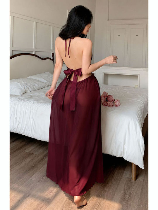 Set De Pijamale Dama De Vară Din Dantelă Și Tul