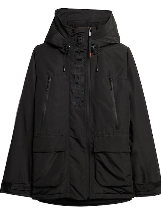 'hooded Ultimate' Jacket Windproof Black