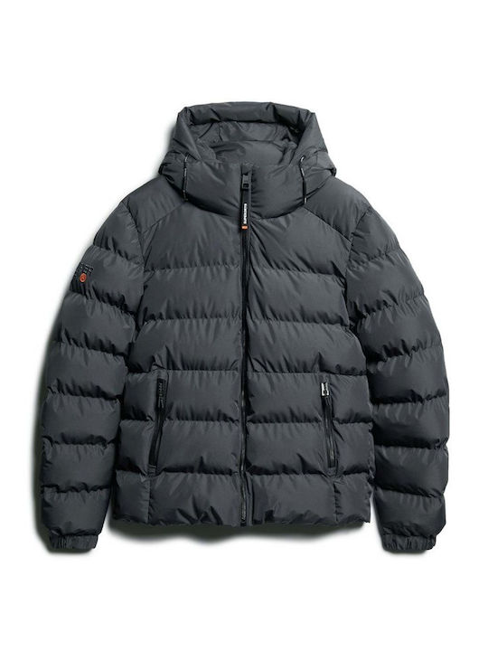 M D2 Sdcd Χειμωνιάτικο Μπουφάν Puffer Γκρι