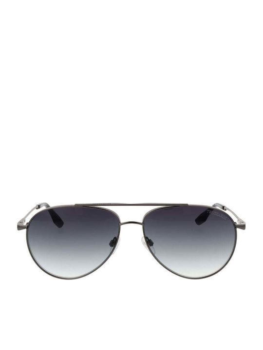 Trussardi Sonnenbrillen Graue mit Rahmen Trussardi Sonnenbrillen Graue mit Rahmen