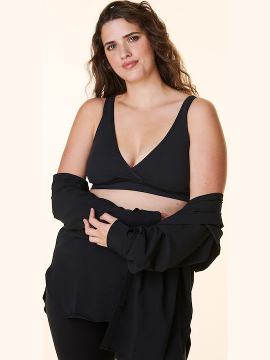 Black Bra for Plunge & Underwire