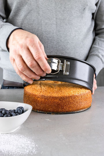 Kitchen Craft Φόρμα Ζαχαροπλαστικής για Κέικ Στρογγυλή από Ανοξείδωτο Ατσάλι