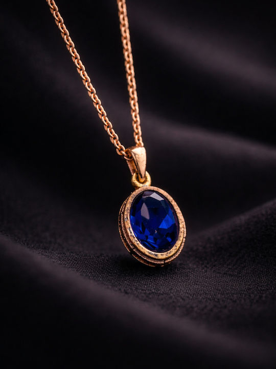 Necklace for Photography Navy Blue