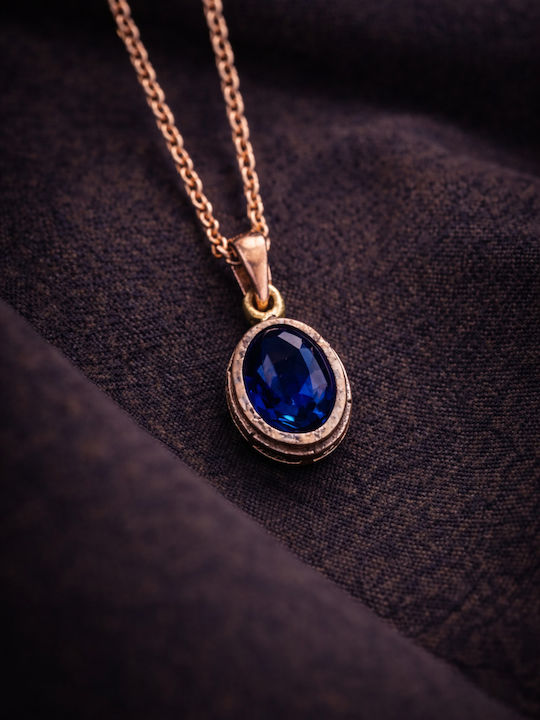 Necklace for Photography Navy Blue