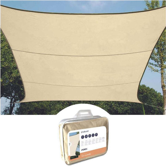 Shade Sail Perel Квадратно Водоустойчиво 3.6 X 3.6 M Крем Gss4360