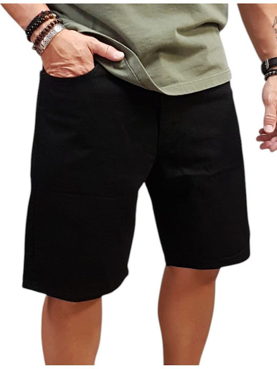 Senior Men's Denim Shorts Black