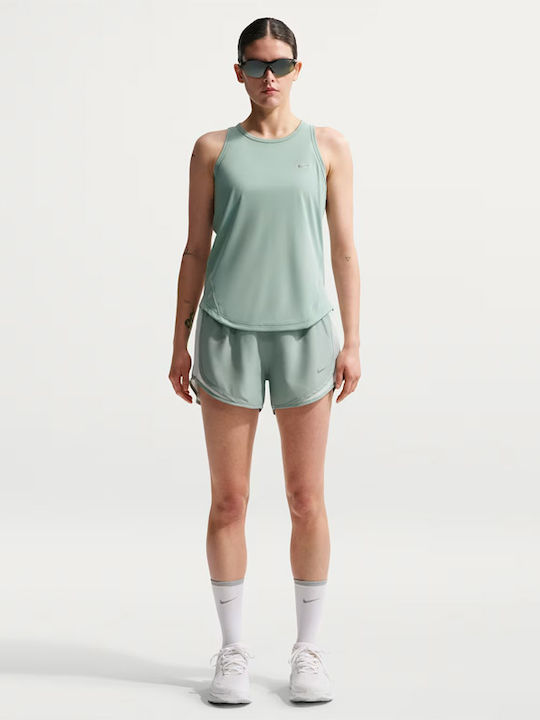 Tempo Women's Leather Shorts Dri-Fit Green
