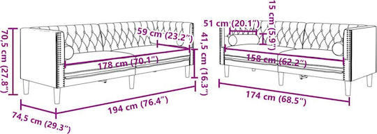 Set Mobilă Living 2 Canapele