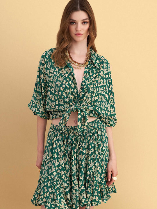 Mini Skirt Green