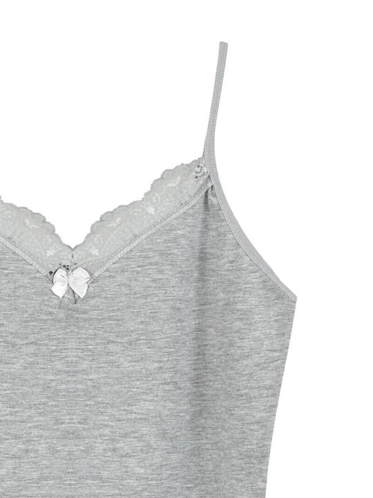 Sleeveless Cotton V Neck Women's Undershirt