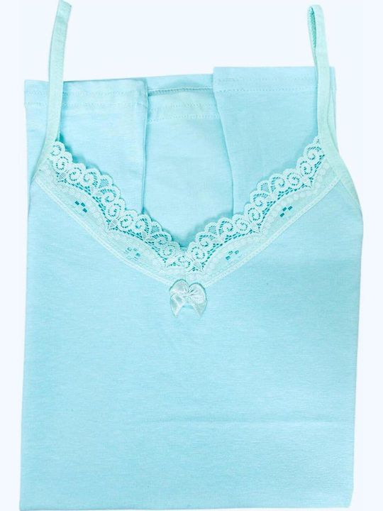 Sleeveless Cotton V Neck Women's Undershirt