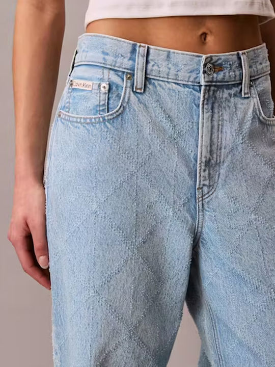 Low Rise Women's Jean Pants in Loose Fit