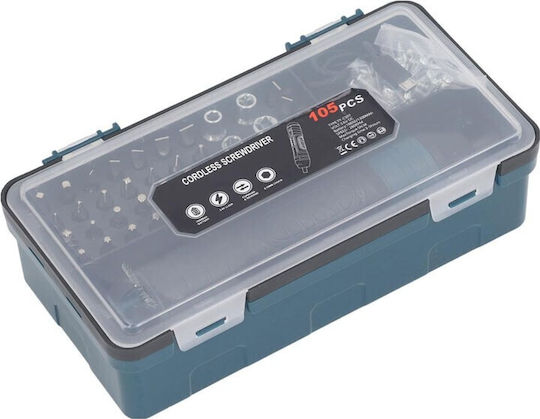 HL-06339 Κατσαβίδι Μπαταρίας 3.7V 1x1.3Ah