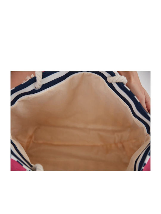 Stoff Strandtasche Weiß