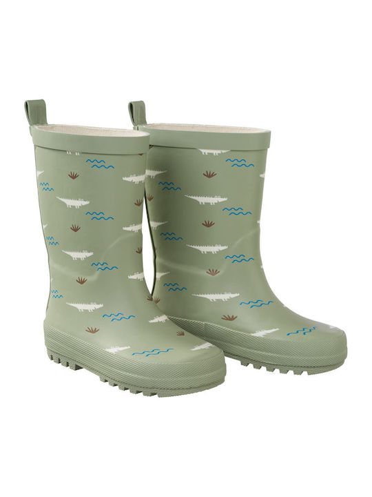 Fresk Angebot Wasserdichte Kinder Gummistiefel Aus Recycelten Materialien + Kinder Gummistiefel 100% Natürliches Kautschuk Croco