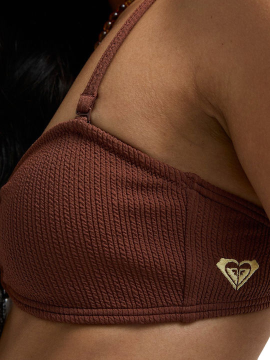 Strapless Bikini Top Crv0/cappuccino ERJX305637-CRV0