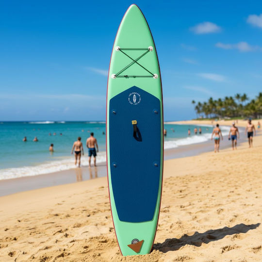 Dream House Aufblasbare SUP Board mit Länge 3,5 m Hellblau
