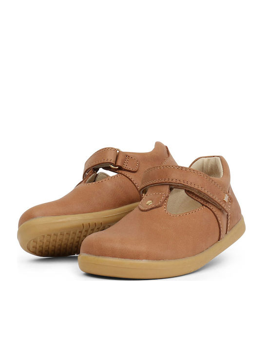 Leder Kinder Slipper & Mokassins Braun