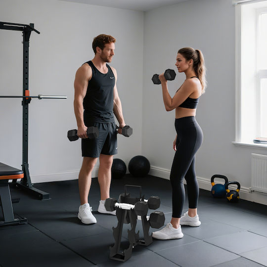 Sportnow Hanteln Sechseck 1 x 2kg