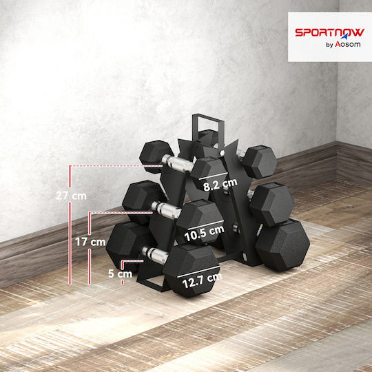 Sportnow Hanteln Sechseck 1 x 2kg