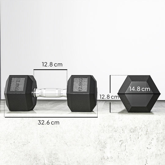HomCom Βαράκι Εξάγωνο 1 x 12.5kg