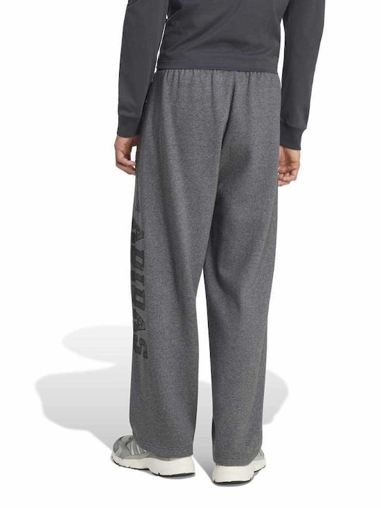 adidas Print Παντελόνι Φόρμας Γκρι