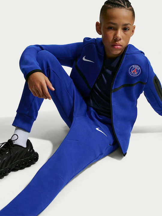 Paris Saint-Germain Tech Soccer Sweatpants Blue