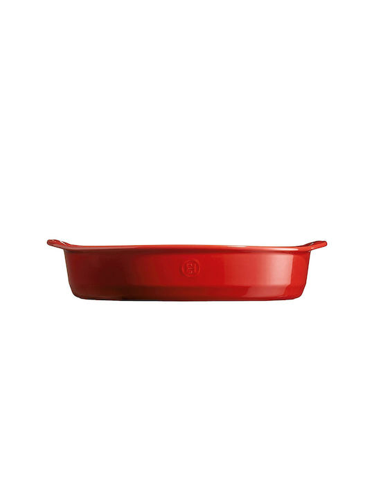 Emile Henry Oval Hitzebeständiges Kochgeschirr Keramik 41,5x26,5cm