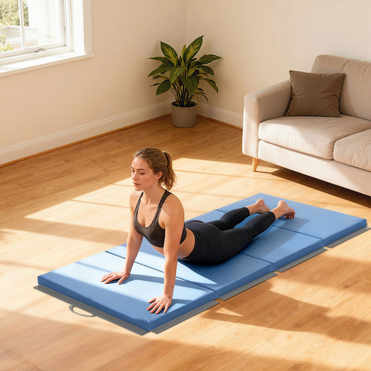 HomCom Blue Yoga Mat (180x80x5cm)