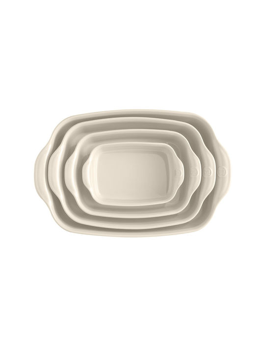 Emile Henry Vas Rectangular Rezistent La Căldură Din Ceramică 42.5x28cm
