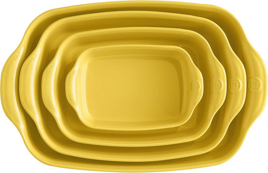 Emile Henry Rectangular Heat-Resistant Cookware Ceramic 30x19cm