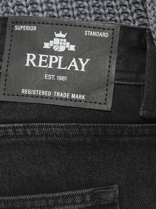Grover Men's Jeans Pants Black