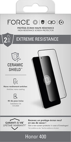 Force Glass Screen Protector Honor 400 5g Ceramicshield 2.5d 10h Tempered Glass Transparent