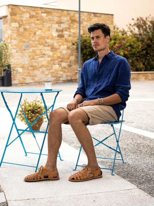 Ανδρικά Σανδάλια Κορδόνια Βάκχος Καφέ