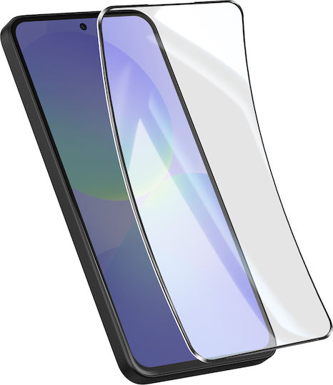 Avizar Displayschutzfolie Galaxy A37 Hybrid Design Vollleim 5D Transparent
