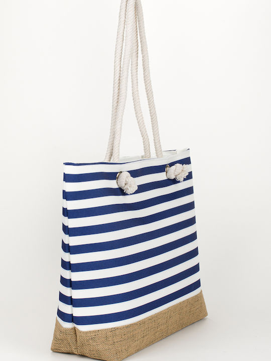 Wicker Beach Bag Beige