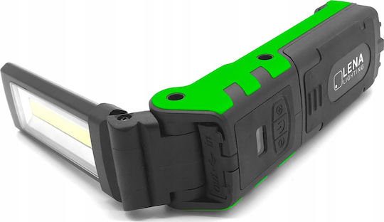 Lena Lighting Rechargeable Hand Lamp Handy Multi Led 5w Cob Led+2x3w Led 400lm 608568