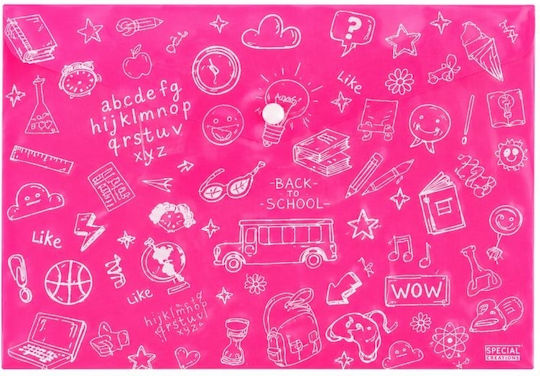 Папка Бутон А4 Doodle Bag Зелена
