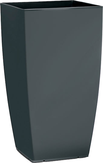 Atmosphera Tetra Brillante Self-watering Pot Plastic 31x31x56.5cm.