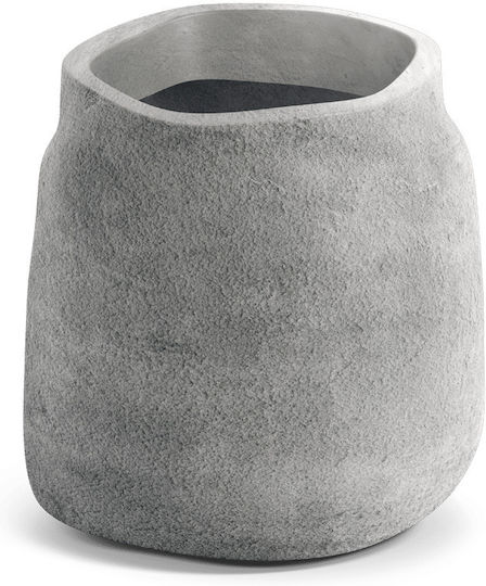 Ethick Keramischer Grauer Blumentopf 40x40x40cm