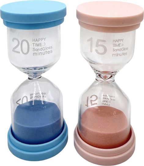 Sky Blue Hourglass Wedding Favor Decoration 4.2x10cm Kleps1s Riniotis Rin-kleps1s