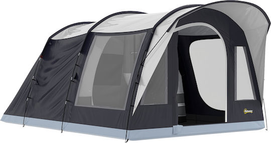 Outsunny Camping Tent Tunnel Blue 4 Seasons For 4 People 480x300x213cm