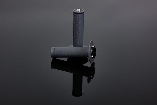 Renthal Mx Original Lock-on Medium Full Diamond Gray Throttle Grips