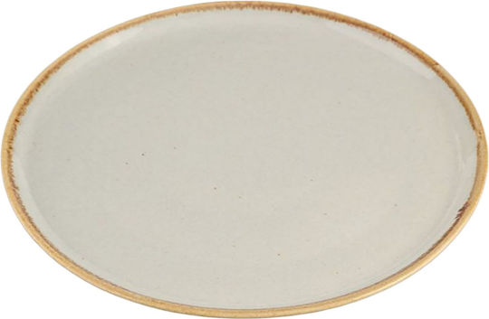 Porland Seasons Πιάτο Ρηχό από Πορσελάνη Γκρι 32cm